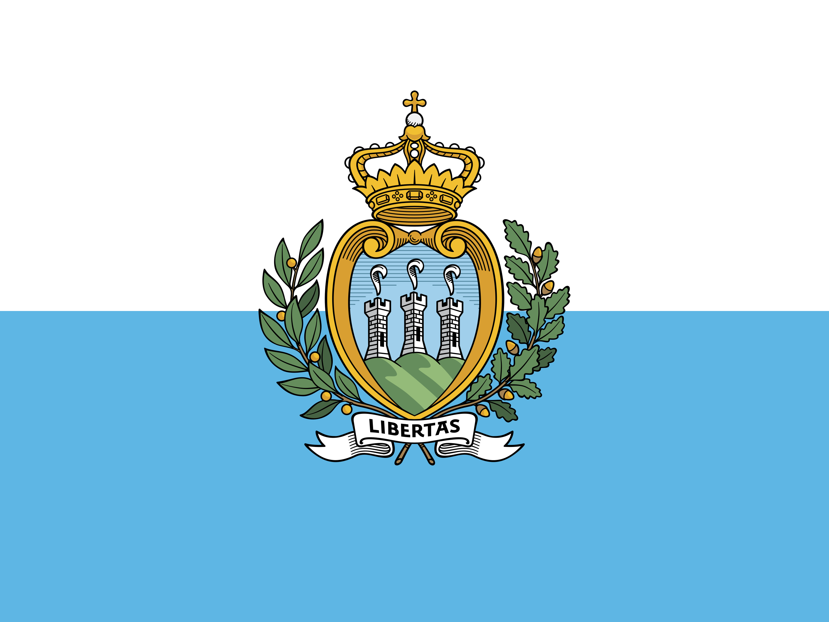 Flag of San Marino Flag of San Marino
