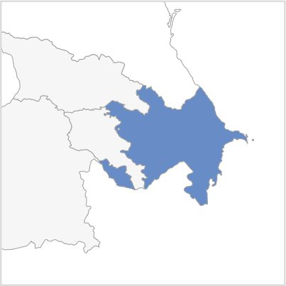 Map of Azerbaijan Map of Azerbaijan