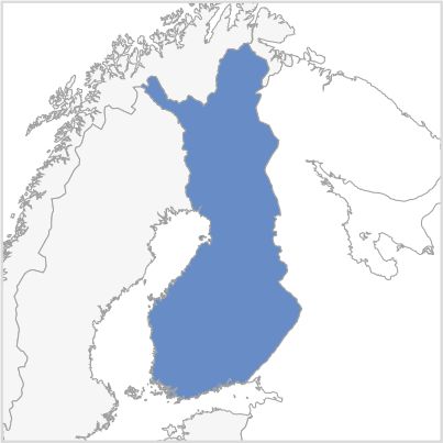 Map of Finland Map of Finland