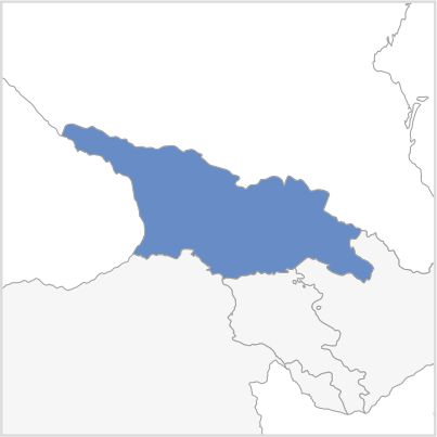 Map of Georgia Map of Georgia