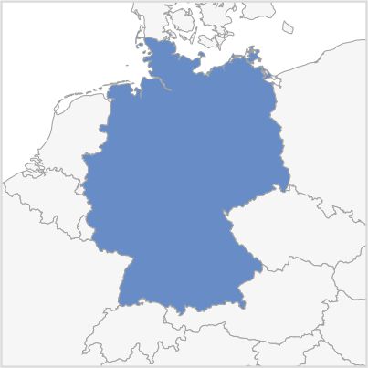 Map of Germany Map of Germany