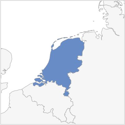 Map of Netherlands Map of Netherlands