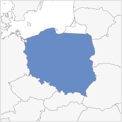 Map of Poland Map of Poland