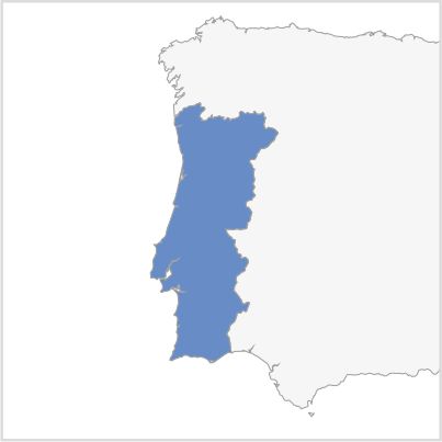 Map of Portugal Map of Portugal