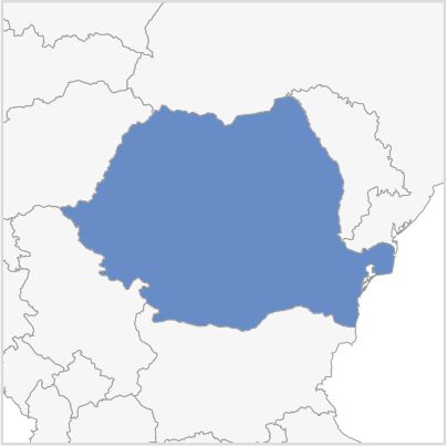 Map of Romania Map of Romania