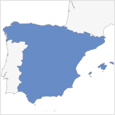 Map of Spain Map of Spain