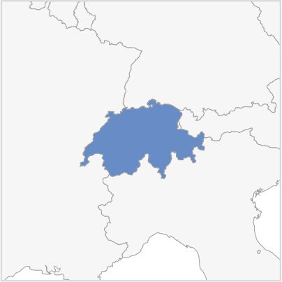 Map of Switzerland Map of Switzerland