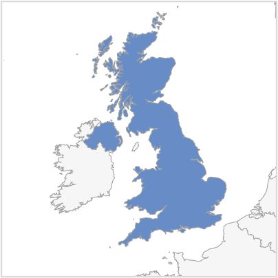 Map of United Kingdom Map of United Kingdom