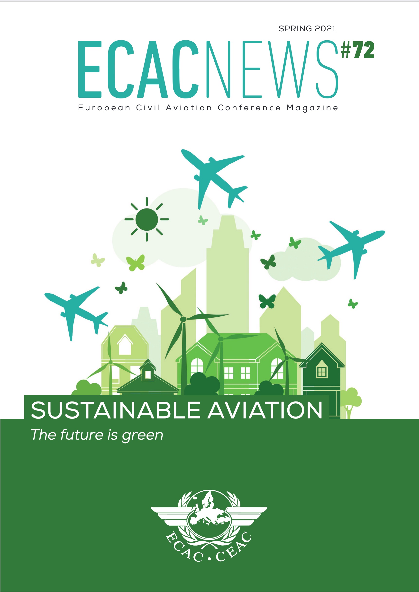 ECAC News n°72 - Sustainable Aviation ECAC News n°72 - Sustainable Aviation