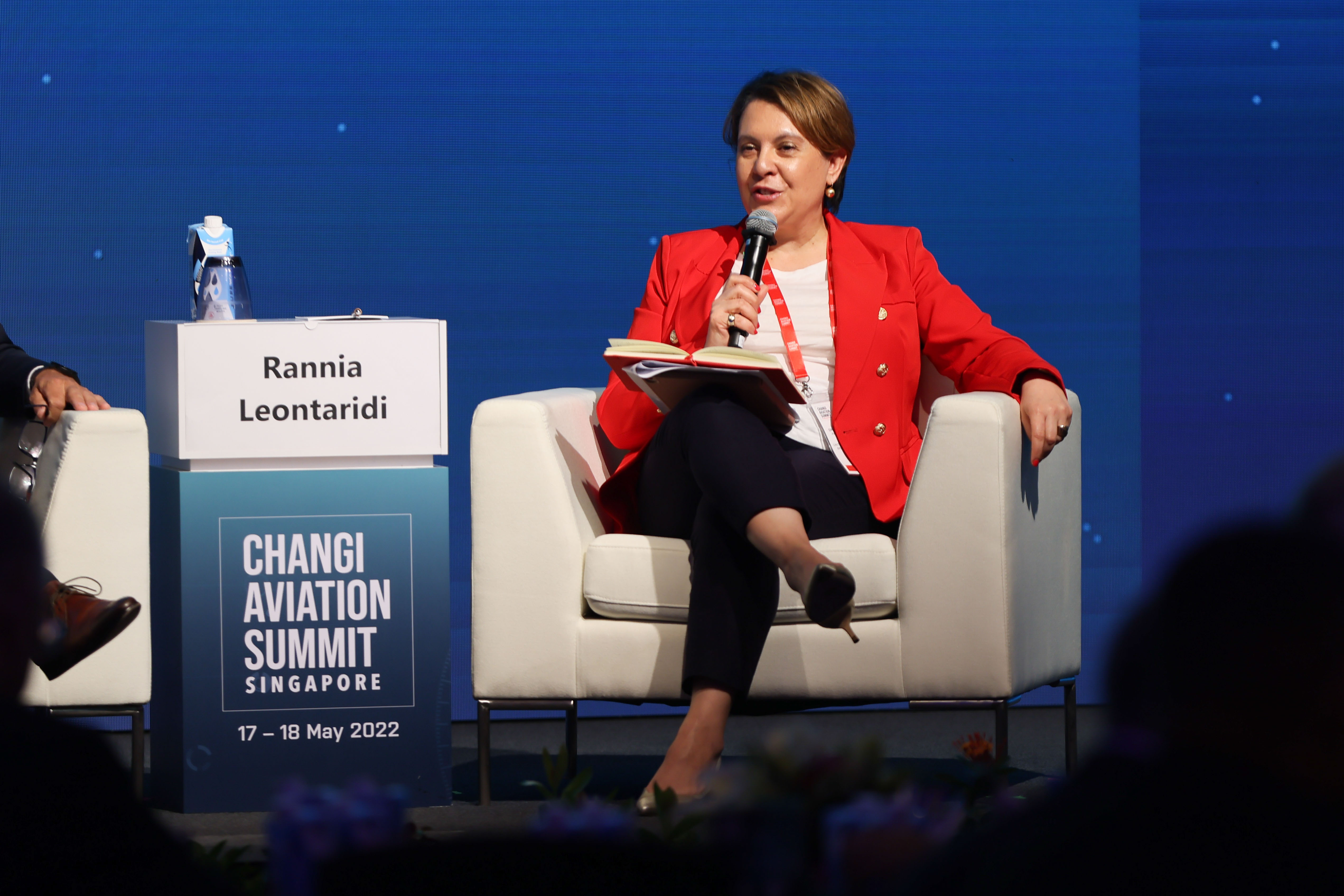 ECAC Focal Point for Environmental matters and Director General for Civil Aviation, United Kingdom, Rannia Leontaridi